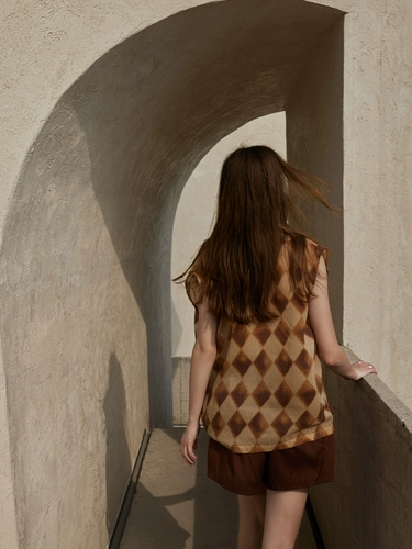 Дизайнерская летняя пижама, жилет, дорожный летний комплект, свободный крой