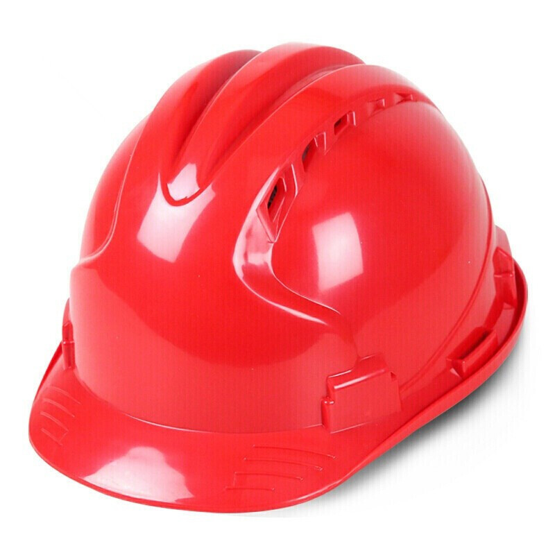 ABS Safety Helmet Bike Safety Helmet Site Construction Lead Electrician National Standard Thickened Anti-Smash Impact Safety Helmet Breathable