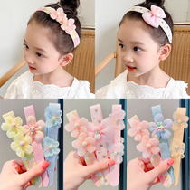 Childrens Magic Clamp 2023 New Girls Handband Sweet Elementary School Bundle Girls Head