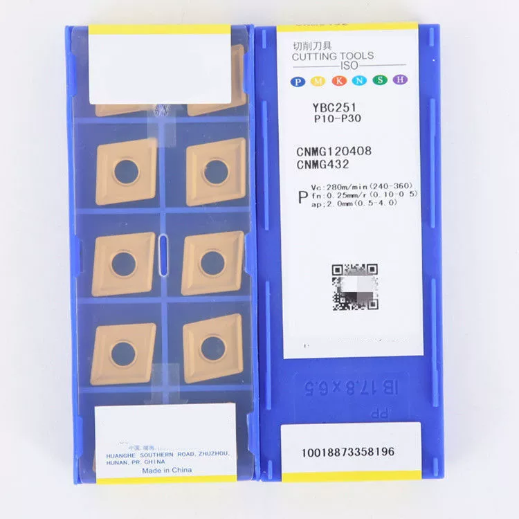 dao khắc chữ cnc Lưỡi cắt ô tô CNC kim cương CNMG1120408-PM YBC251 252 bộ phận thép tròn bên ngoài dao tiện gỗ cnc mũi phay gỗ cnc