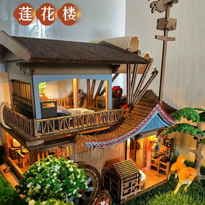 成毅同款莲花楼马车周边火出圈！拼装3小时值不值？百万网友跪求开箱