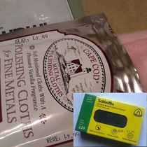 United States Cape Cod gold and silver watch polishing cloth Silver cloth Watch drawing repair glue block maintenance repair set