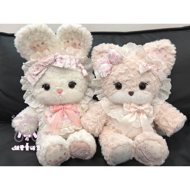 [in Stock] Furry Fairy Tale Collection: Eared Rabbit/Fox Plush Bag Doll Lolita Bag Rabbit Fox