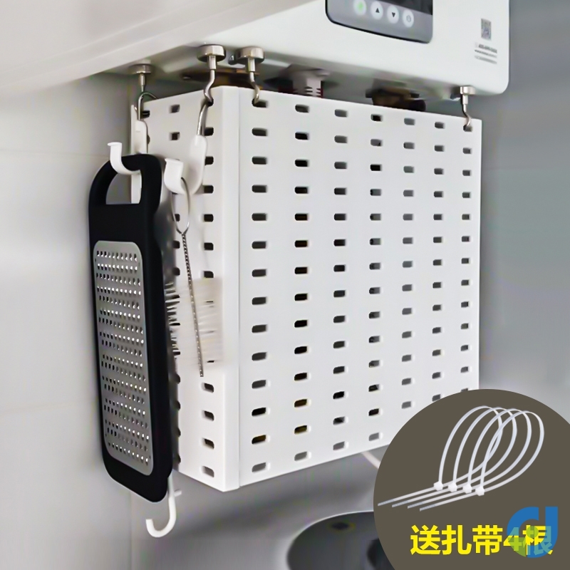 Water heater cover without punching wall-mounted furnace pipe cover ugly decorative gas gas meter pipe cover kitchen