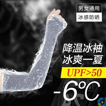 Learn drivers license sunscreen artifact thin sleeve cover tattoo sleeve male ins tide thin breathable driving sun protection arm