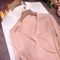  Spot style word-of-mouth~old customers must enter 03 silk forged face mulberry silk long-sleeved design shirt