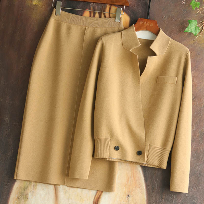 This is my attitude weight and beautiful slave wool knit blouse half body dress with two sets of MA948