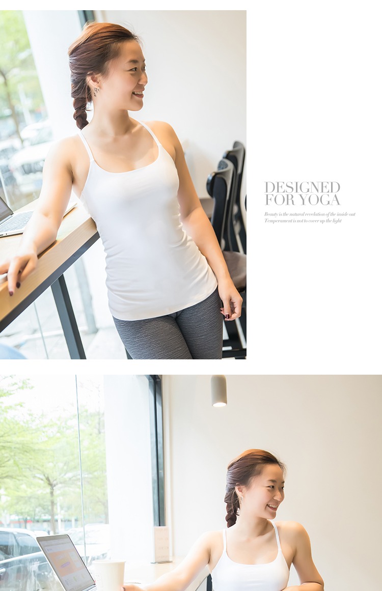LEANA Lina đồ lót vest thể dục quần áo thể thao nữ yoga 2018 xuân hè đẹp lưng áo ngực 3509 áo khoác tập gym nữ