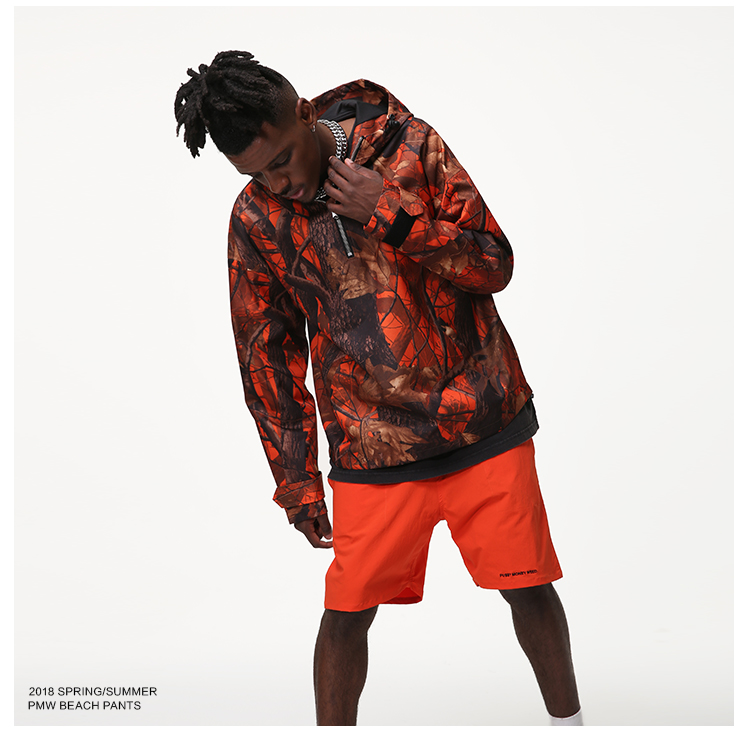 PMW 2018SS BEACH PANTS hè nam mới thêu màu quần đi biển quần short quần âu thời trang nam cao cấp