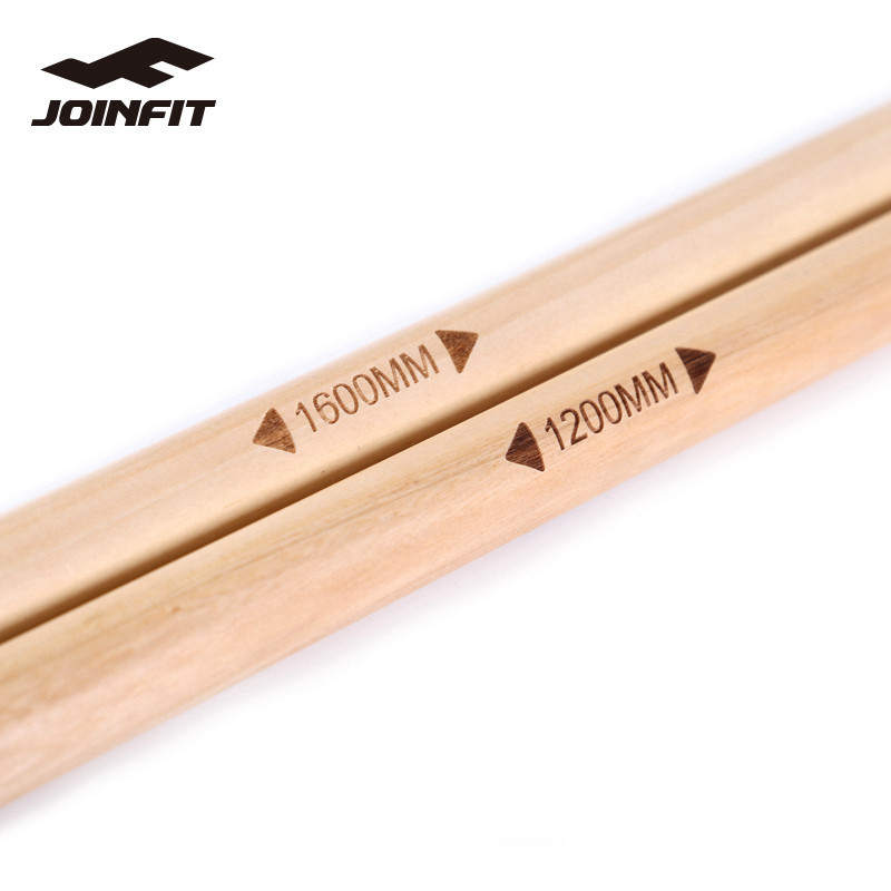 joinfit Jet - Fly Stick Yang Mu 1 m 6 and 1 m 2 Pratt stick with back wooden yoga