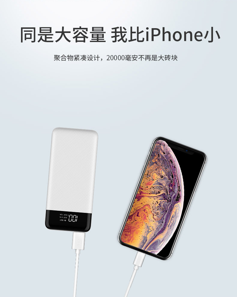 Scud 20000 mA polymer điện thoại di động chính hãng sạc nhanh điện thoại di động Huawei Apple kho báu