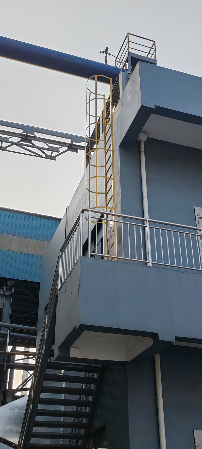Galvanized steel Climbing Ladder protective cage 15J401 Tusets GRP stainless steel Iron Climbing climbing Safe Climbing Ladder-Taobao