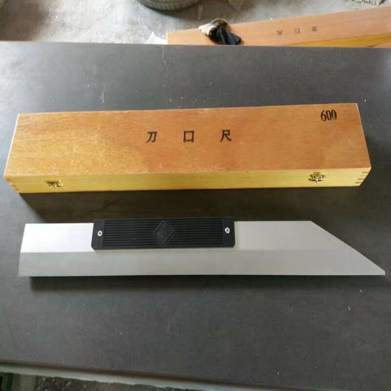 Magnesium aluminum alloy knife edge ruler elevator detection knife edge ruler cylinder head measuring knife edge flat ruler 500 * 70 * 15mm