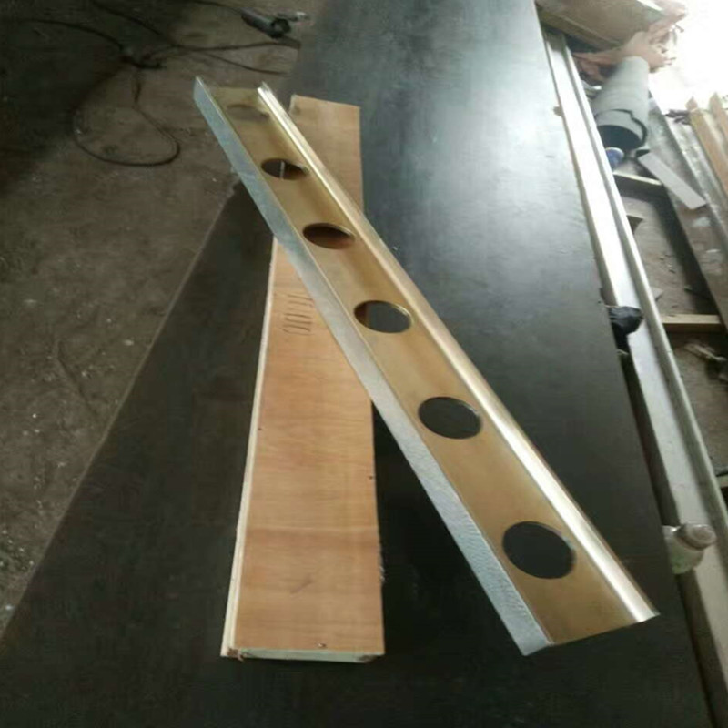 2 m light magnesium aluminum alloy artificial typeface measuring flat ruler 2000 * 60 * 30 specifications complete manufacturer direct