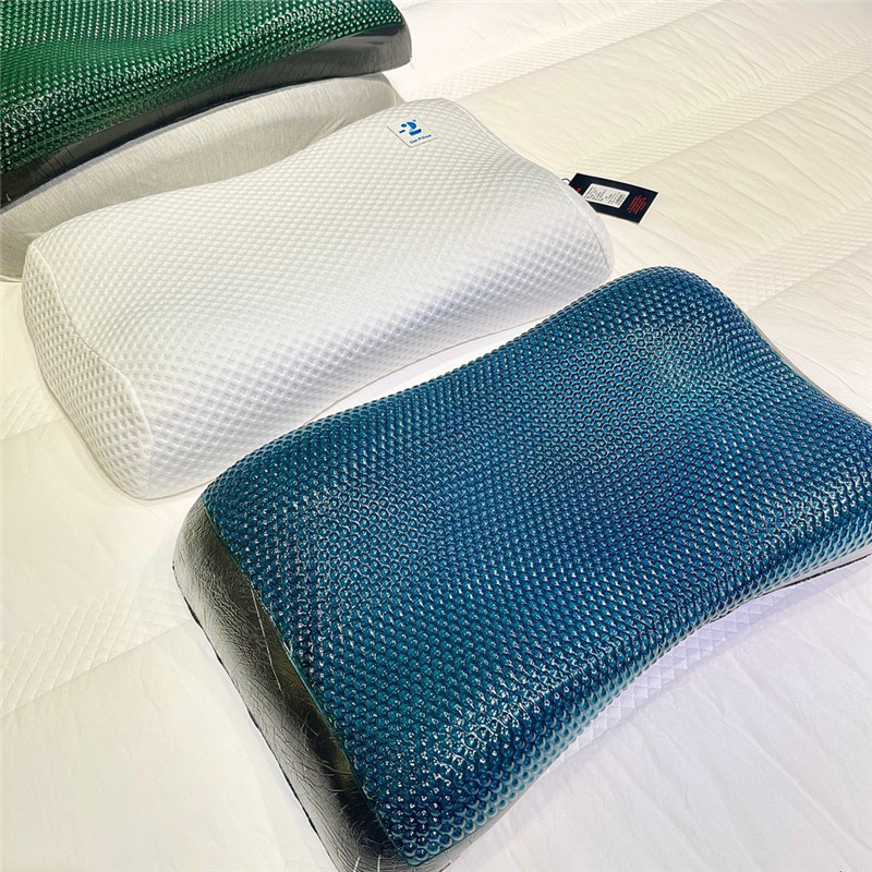 Black gold pillow graphene slow rebound cool feeling memory foam pillow gel pillow washable neck protector sleep aid student health care pillow