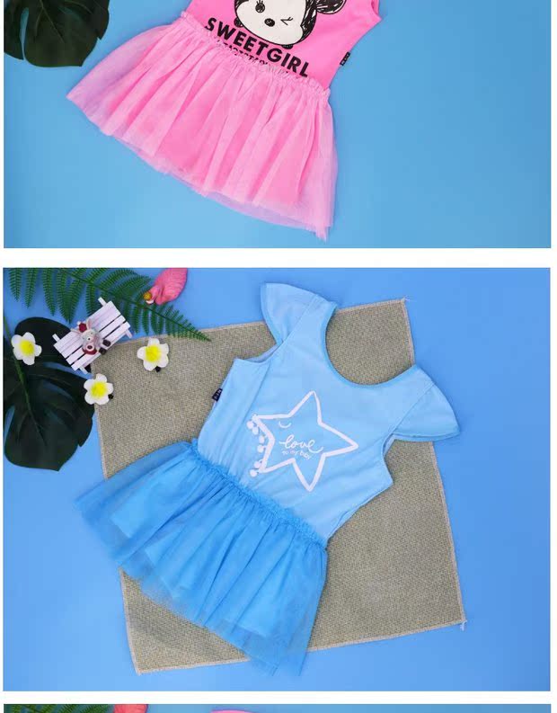 Đồ bơi cho nữ - Bộ đồ bơi của Kid đồ bơi trẻ em nữ 12 tuổi