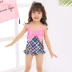 Đồ bơi bé gái, nàng tiên cá dính liền, áo tắm trẻ em, bé gái, dễ thương, trẻ lớn, áo tắm một mảnh, Hàn Quốc