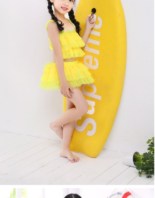 Đồ bơi cho trẻ em gái Girls Split Spa Resort Đồ bơi cho trẻ em Đồ bơi cho trẻ em đồ bơi cho bé trai 1 tuổi