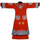 Yanxi Strategy (Tv Series) Style Traditional Chinese Couple's Qing Dynasty Court Dress, Traditional Chinese Bride's Xiuhe Suit, Red Chinese-Style Wedding Dress