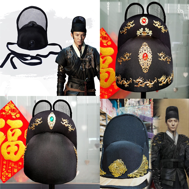 Ming Dynasty Ceremonial Hats, Wu Sha Hats, Yishan Crowns, Feiyu Clothing, Ming Dynasty Hanfu Hats, Martial Arts Ancient Costumes, Famous Dynasty Hats, Song Dynasty Hats