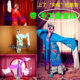 Ancient Costume for Women, Flower Girl Costume, Qingyi Costume, Female Imperial Concubine Drunken Performance Costume, Headpiece, Peking Opera Embroidered Female Opera Costume