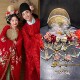 New Chinoiserie Song Dynasty Dress, Wedding Dress, Ancient Style Han Dynasty Hair Accessories, Phoenix Crown, Xia Yi Full Set of Heavy Industry Headwear, Ming Hat