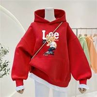 Красный скейтборд, с медвежатами