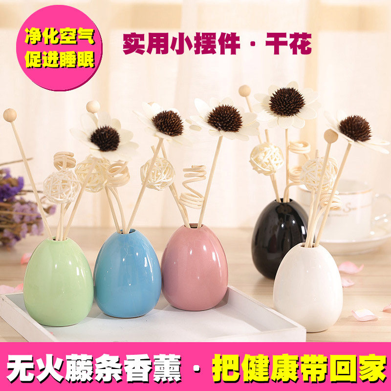 Lovely home Interior Creative room Bedroom Living room Modern Home Decorative Ceramics Small Swing Piece Mini Furnishing