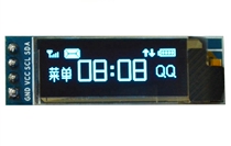 0 91 inch OLED display screen 12832 LCD display device