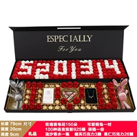 Подарочная коробка, ожерелье, акриловые духи для влюбленных, серебро 925 пробы