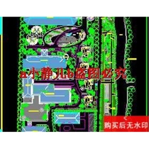 A certain units comprehensive building landscape master plan CAD drawing garden landscape dwg drawing