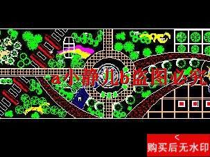 An Entrance Landscape Cad Drawings Garden Forest Landscape Dwg Drawings-Taobao