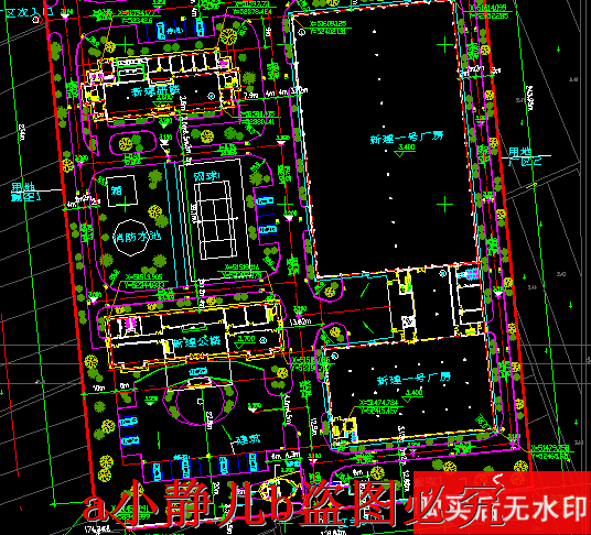 A company planning the total plane cad drawings garden forest landscape dwg drawings-Taobao