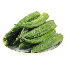 Vegetables and vegetables okra crispy 100g dehydrated vegetables ready-to-eat casual snacks Pregnant women do not get hot fruit and vegetables