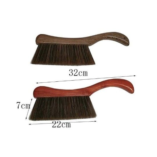 Large chicken wing wooden bed brush bed brush dust bedroom furniture brush kang broom brush sofa brush long handle soft brush