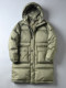 Spanish order counter 1199 foreign trade last order men's warm duck down fluffy hooded mid-length down jacket