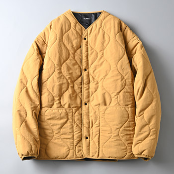 Exported to Island Countries, Retro-Style M65 Foreign Trade Surplus Unisex Loose-Fitting Collarless Oversized down Jacket