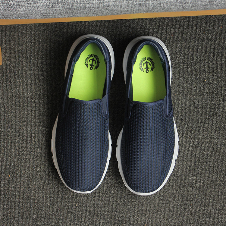 Энергичный обувь 十分给力！黑科技动能传感柱！外贸尾单男士春夏一脚蹬健步懒人鞋 OTHER