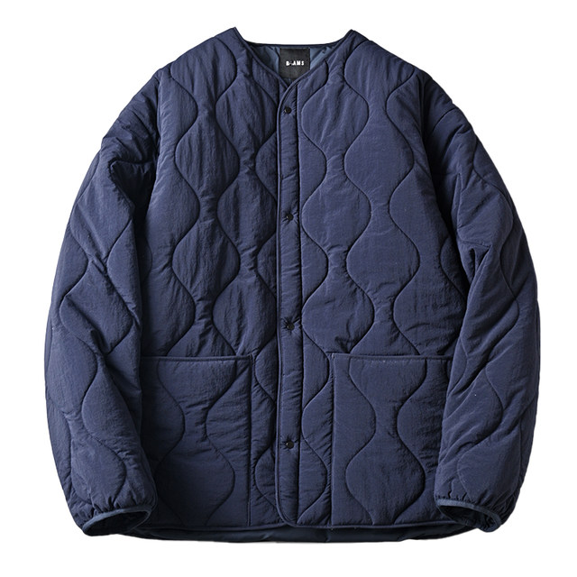 Exported to Island Countries, Retro-Style M65 Foreign Trade Surplus Unisex Loose-Fitting Collarless Oversized down Jacket