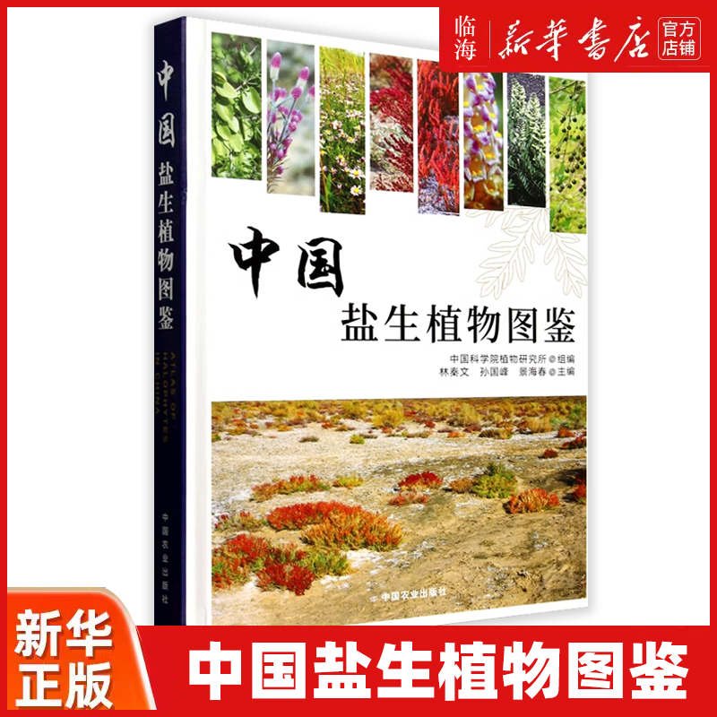 【新華正規品】中国の塩生植物イラスト（精巧）林欽文 中国農業