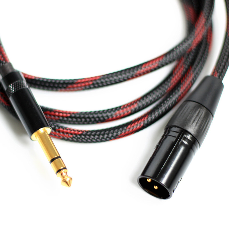 6 5 large three Canon male lotus line Professional wire rod suitable for tuning bench speaker power amplifier