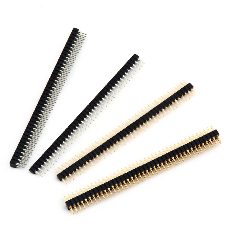 Single row pin row pin row female 1x40P double row 2*40p spacing 2 54mm single row female seat connector