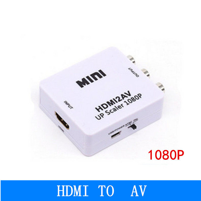 HDMI Go AV Converter HDMI TO AV MINI HDMI2AV Old TV HD Audio Video Converter