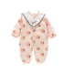 Babyiesies mùa thu và mùa đông dày romper bé quần áo mùa đông trẻ sơ sinh quần áo ấm áo 0-1 tuổi bộ áo liền quần công chúa bé gái