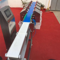 Automatic Weighing Sorting Machine Belt Small Scale Automatic Weighing Machine Online Oyster Fish Weight Sorting Machine