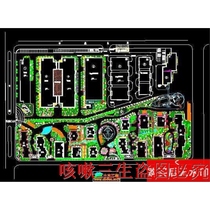 A certain villa area greening plane cad drawing garden landscape dwg drawing