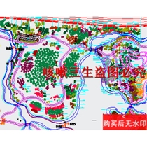 A park planning and construction cad drawings garden landscape dwg drawings