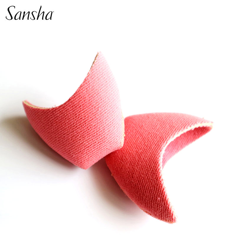 French sansha Sansha latex sponge foot tip shoe cover protective cotton cover ballet dancer dance practice shoe foot tip sleeve