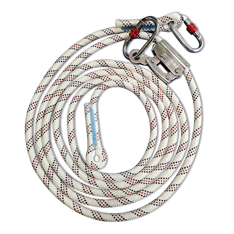 Spider-Man special high-altitude seat belt safety rope auxiliary rope polyester wear-resistant air conditioner anti-fall emergency fire