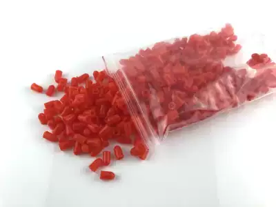 Silicone glass tube blocking plug silicone latex hat glass syringe plug silicone latex rubber cap cap cover